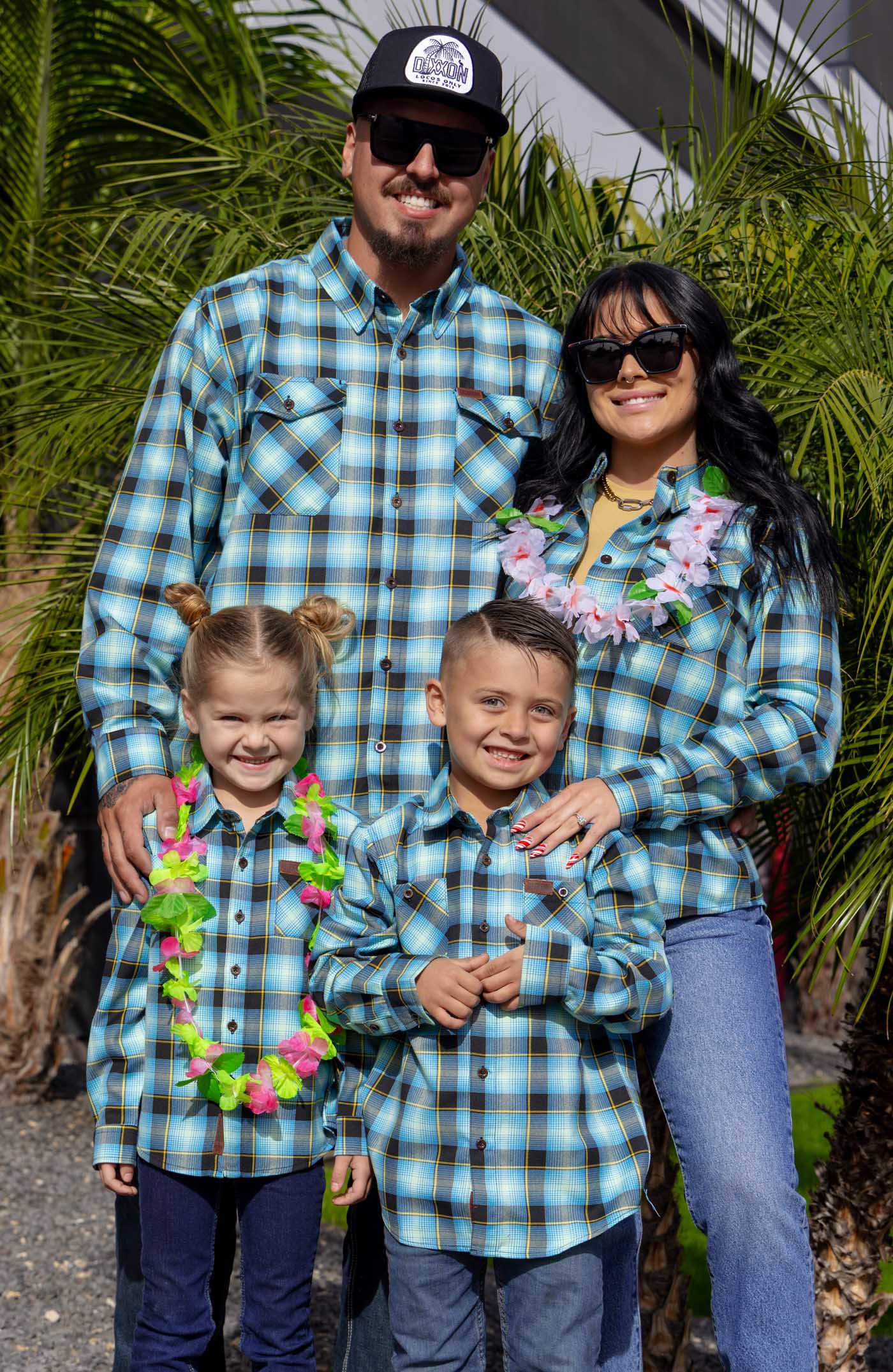 Ohana Flannel Detail