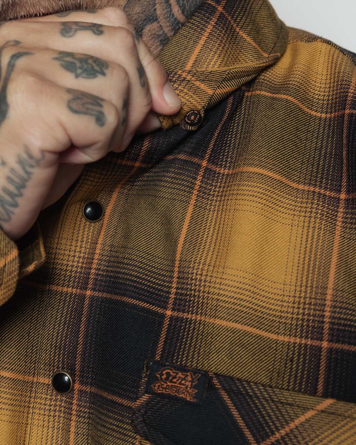 Dixxon Men's OZZY OSBOURNE Flannel