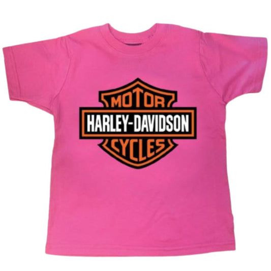 Harley-Davidson® Kids Pink Bar & Shield™ Tee