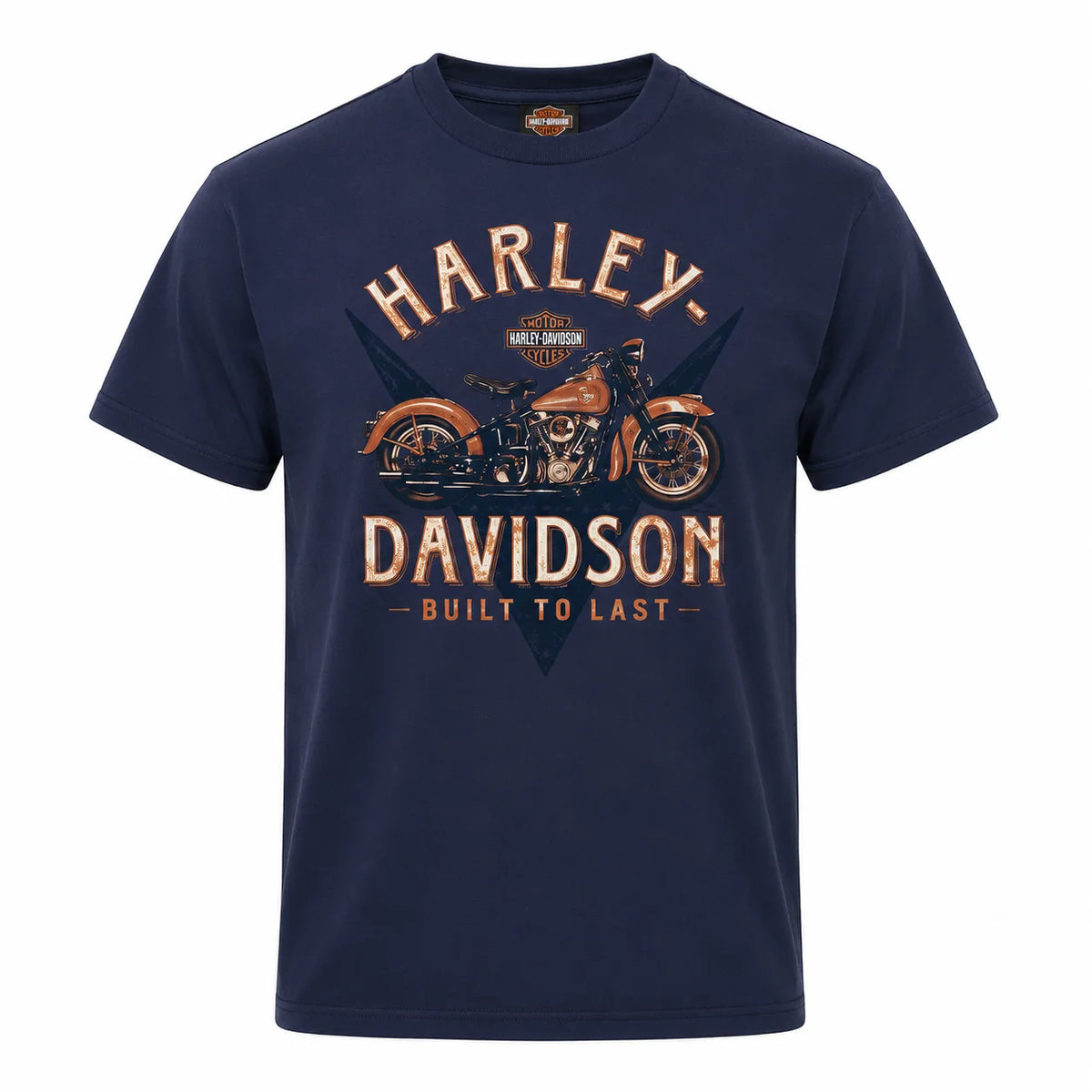 Harley-Davidson® Men's Grind Navy Tee