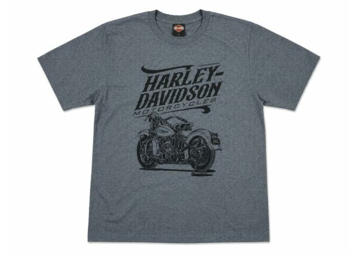 Harley-Davidson® Men's Nostalgia Dark Heather Tee