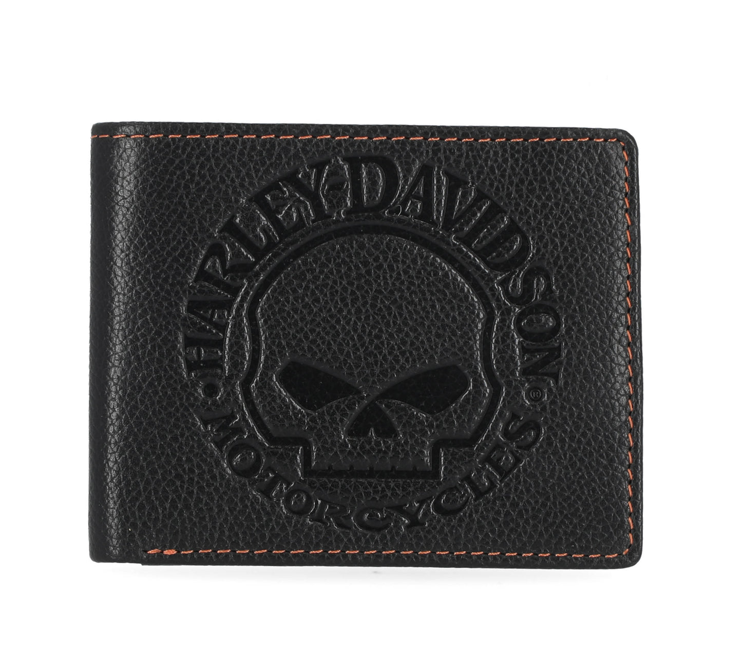 Harley-Davidson®  Classic Leather Skull Passcase