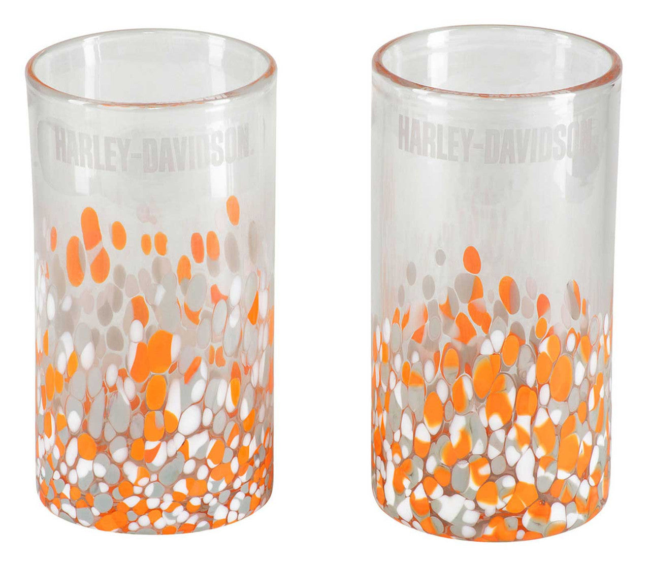 Harley-Davidson® Confetti Highball Set