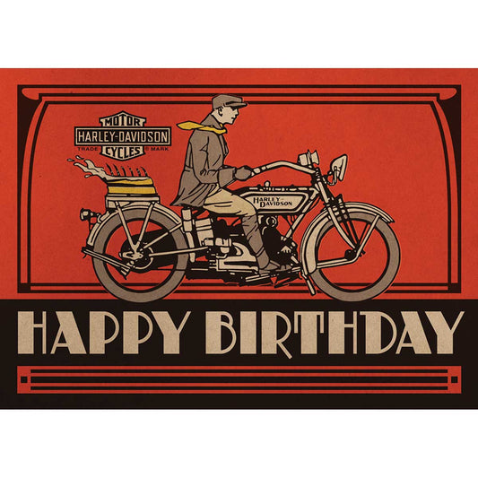 Harley-Davidson® Birthday Cake - Birthday Card