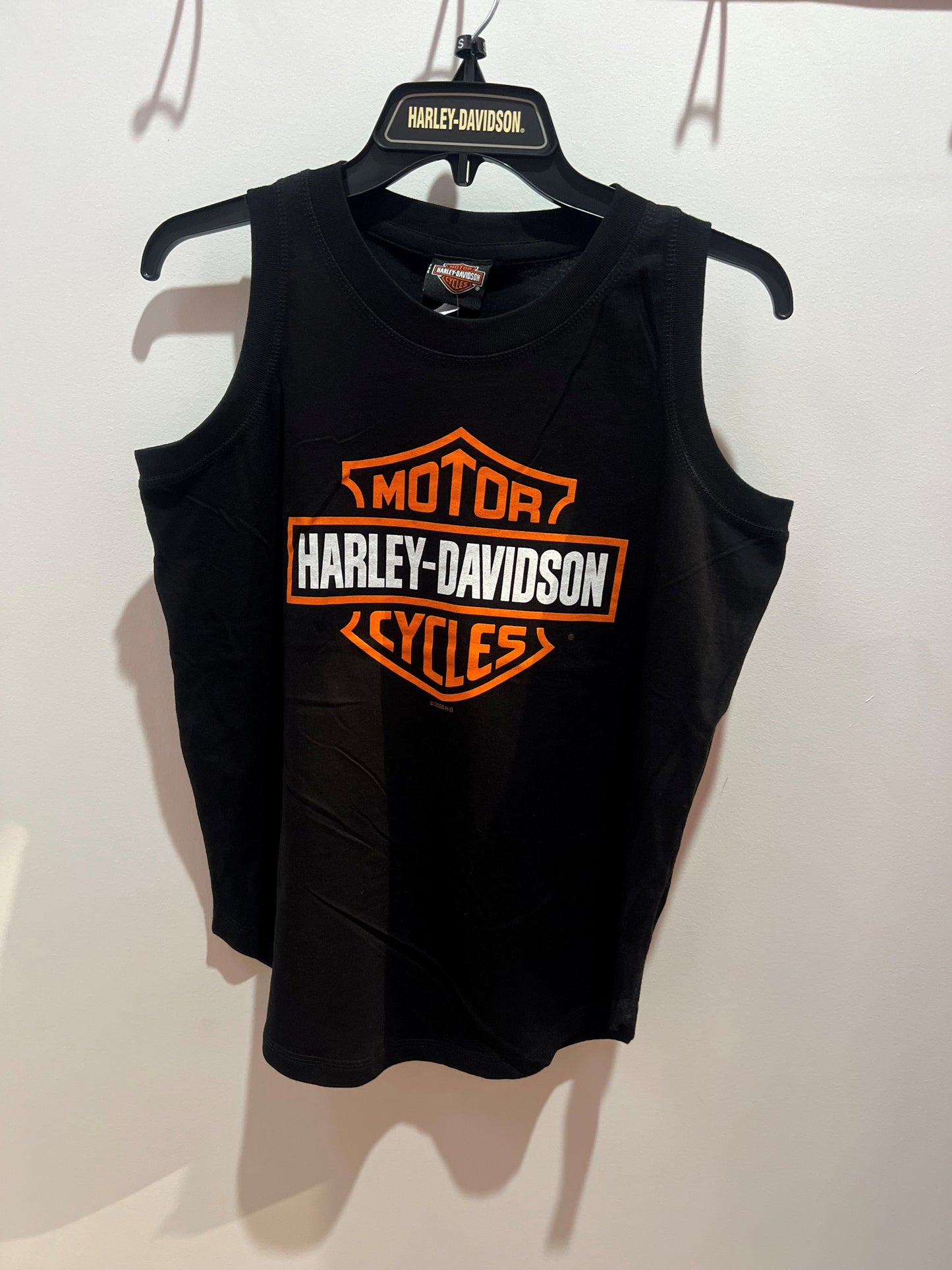 Harley-Davidson® Women's Relaxed Tank Black Tee