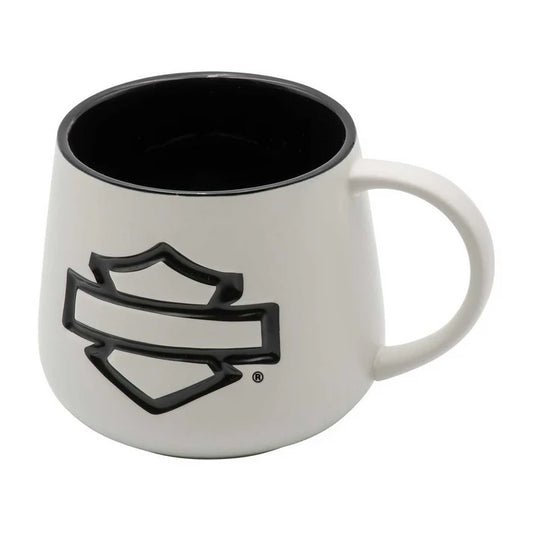 Harley-Davidson® Open Bar And Shield Mug White