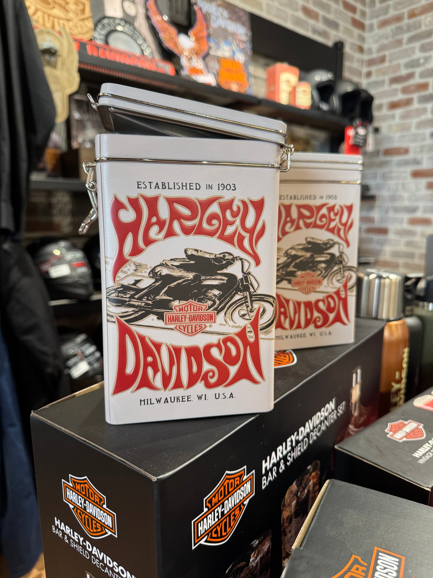 Harley-Davidson® 1970'S Racer Storage Tin