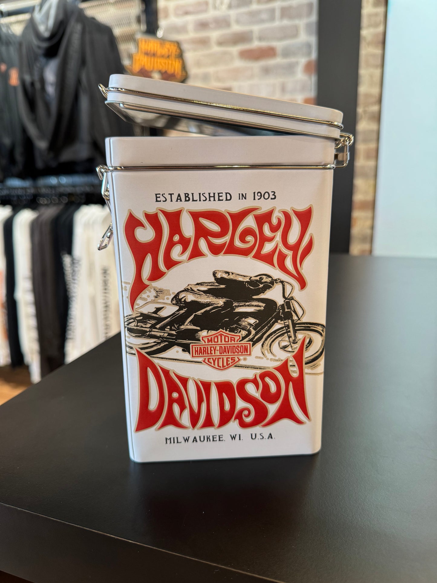 Harley-Davidson® 1970'S Racer Storage Tin