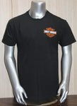 Men's Bar & Shield on Left Chest Short Sleeve Shirt