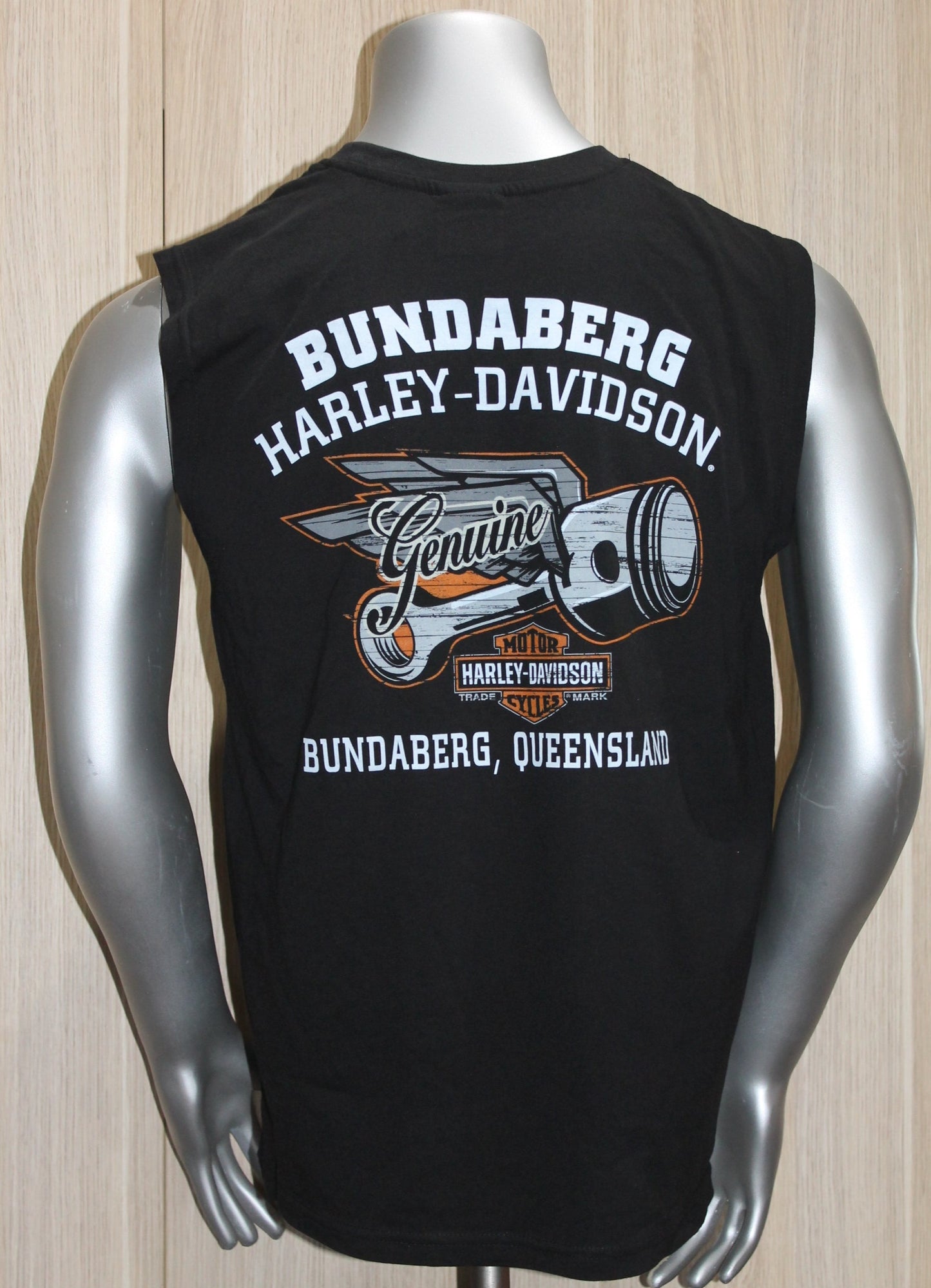 Men's Bar & Shield Muscle Tee