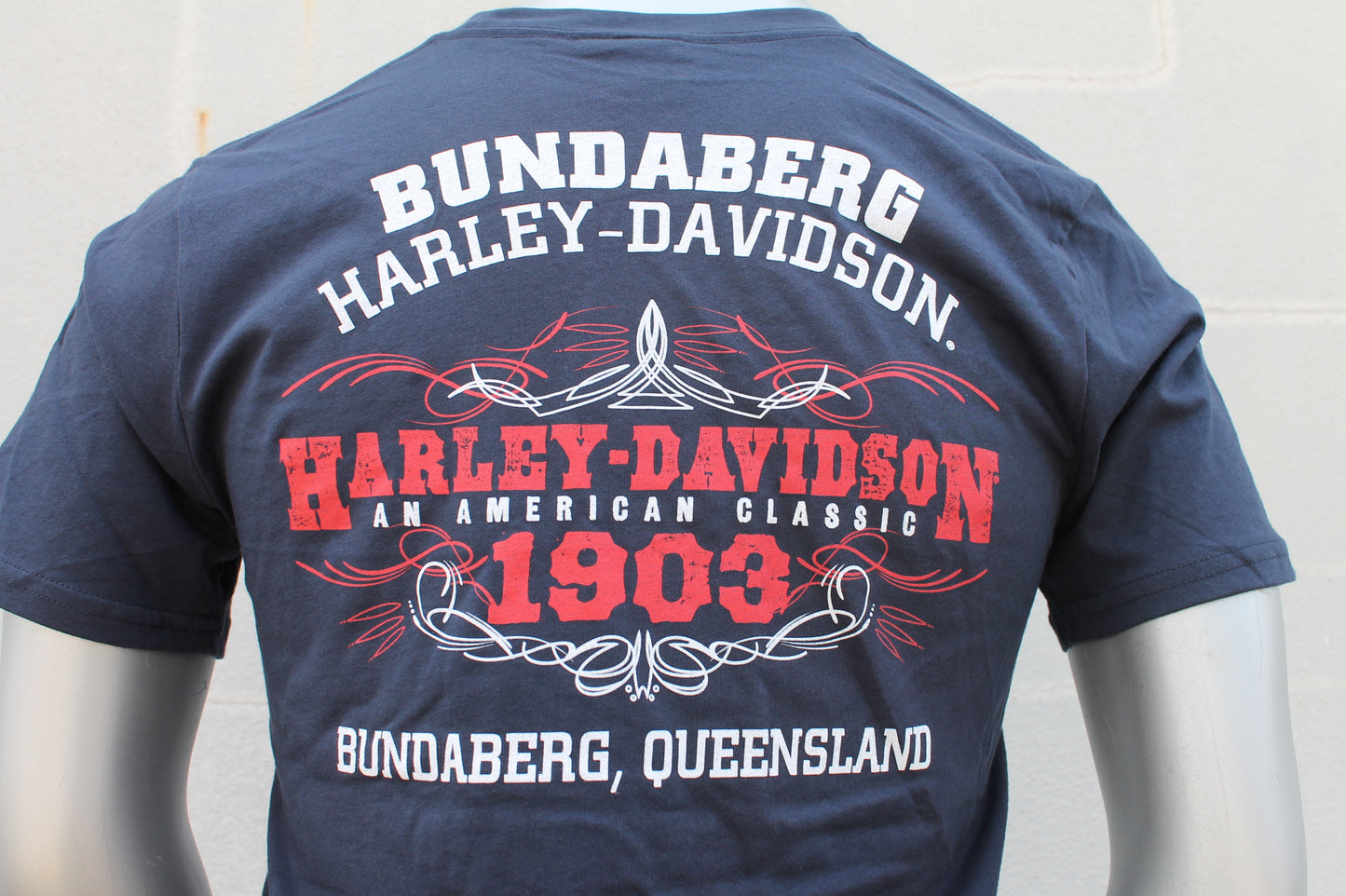 Harley-Davidson® Men's Pans Short Sleeve Tee - Navy