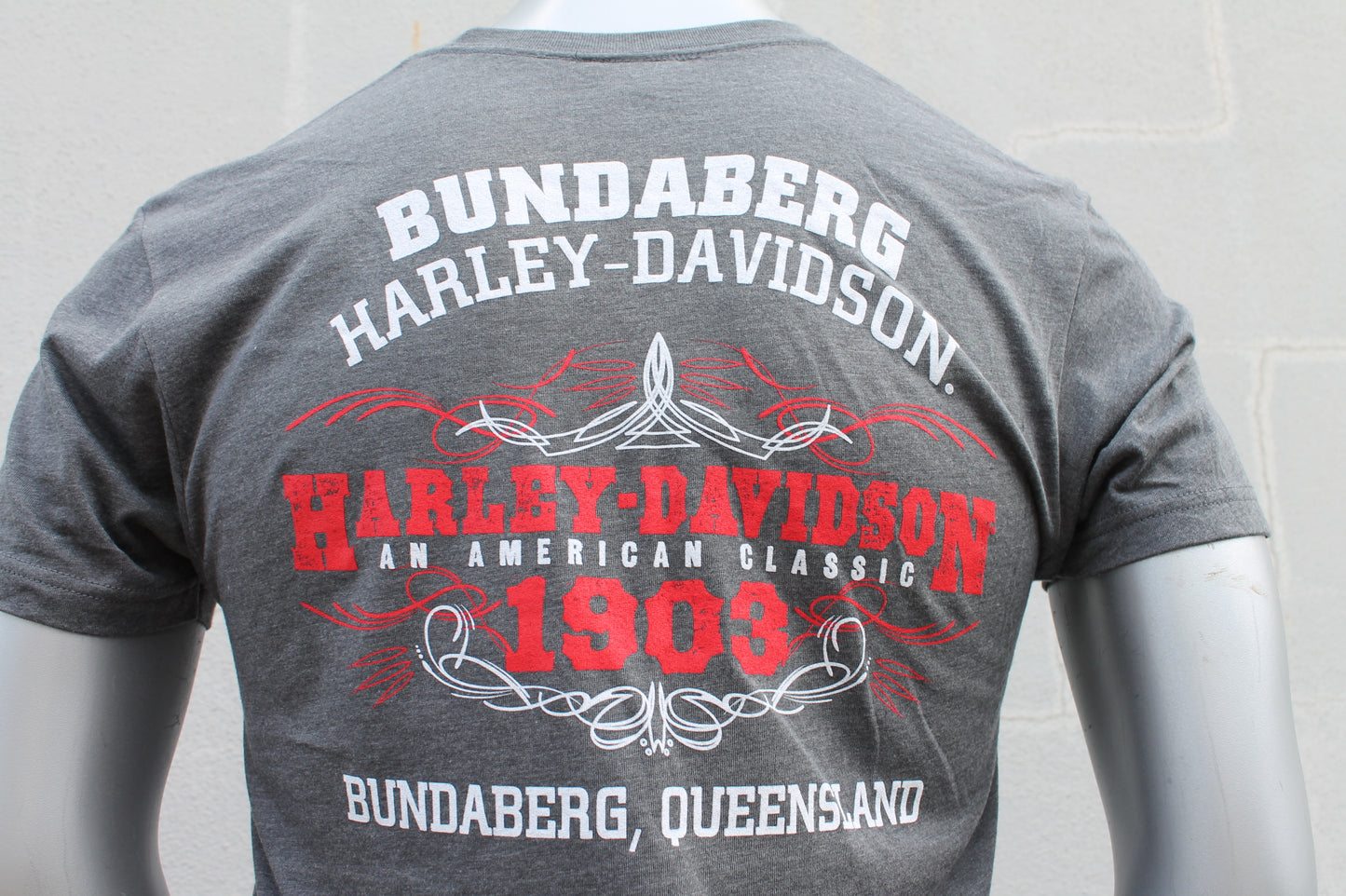 Harley-Davidson®  Men's With Style Short Sleeve Tee - Vintage Heavy-Metal Grey