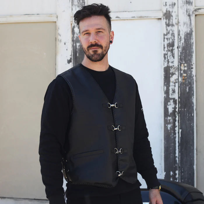 Johnny Reb Men's Capricorn Leather Vest