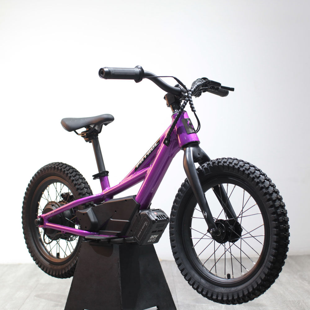 Patrol E-MX 16" Anodized Prune Electric Balance Bike
