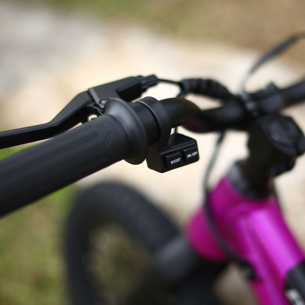 Patrol E-MX 16" Anodized Prune Electric Balance Bike