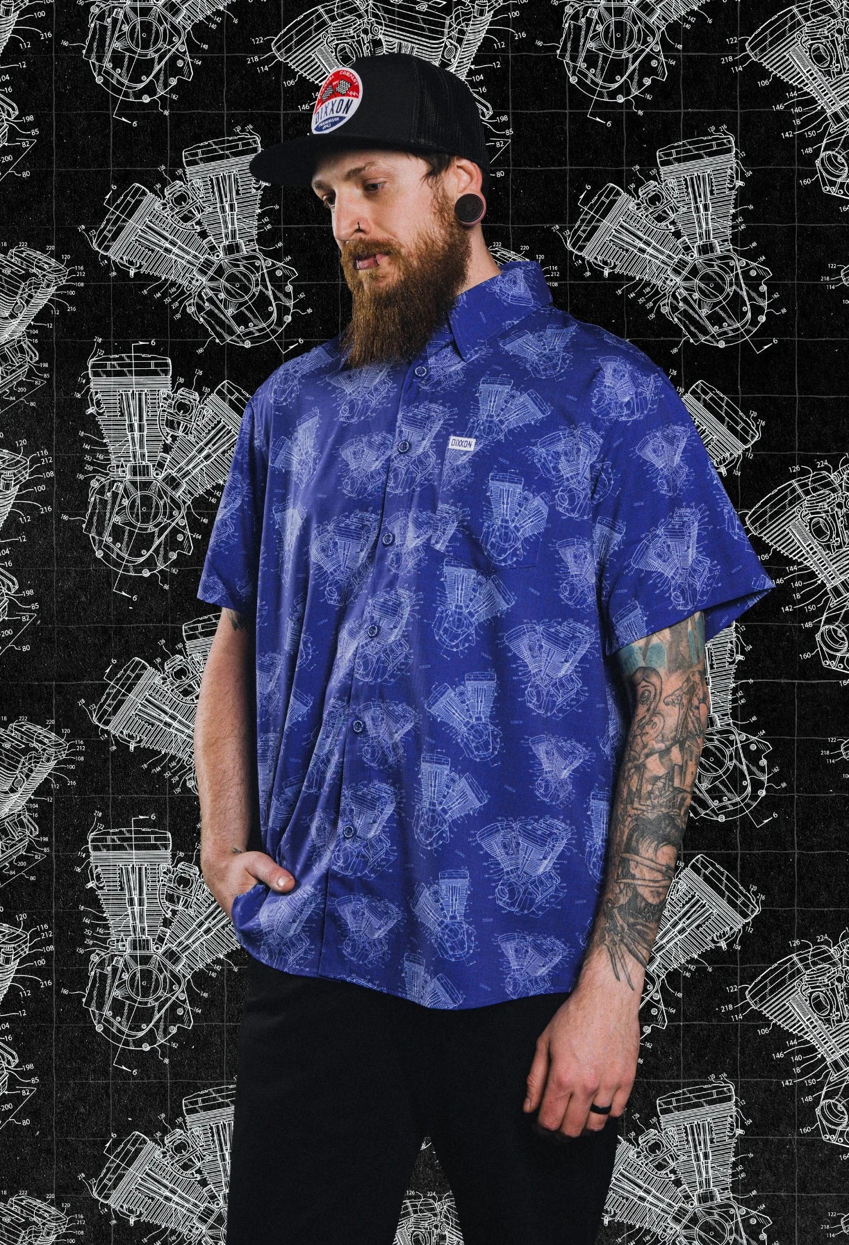 Dixxon Blueprint Party Shirt