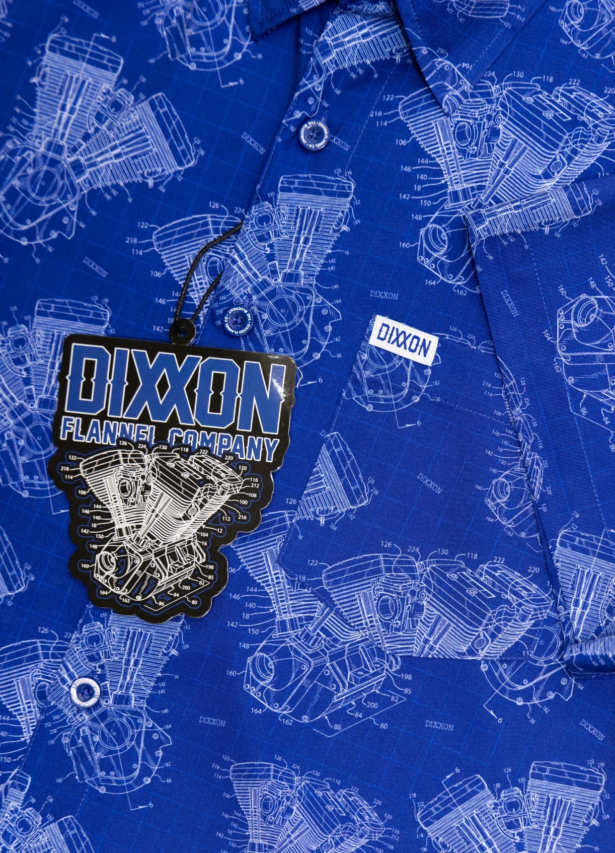 Dixxon Blueprint Party Shirt