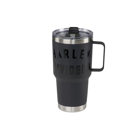 Harley-Davidson® Matte Black Travel Mug