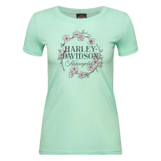 Harley-Davidson® Women's Sakura-Mint Tee