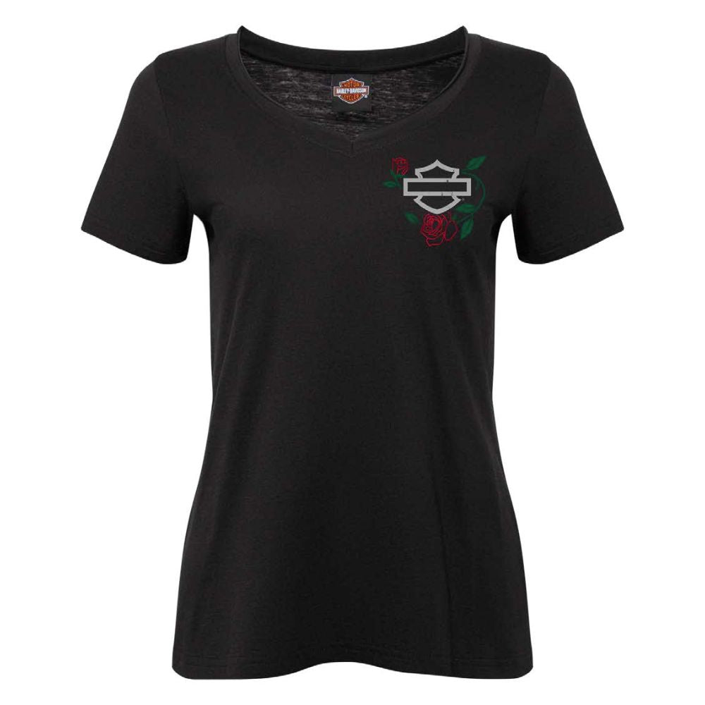 Harley-Davidson®  Women's ECH-D Thicket V-Neck Tee
