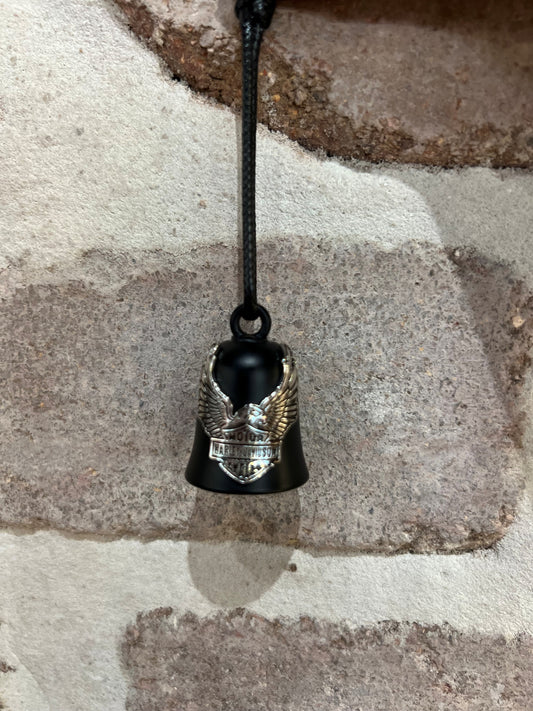 B & S Eagle  Black / Silver Ride Bell