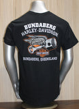 Men's Harley-Davidson® Outline Bar & Shield Black Short Sleeve Tee