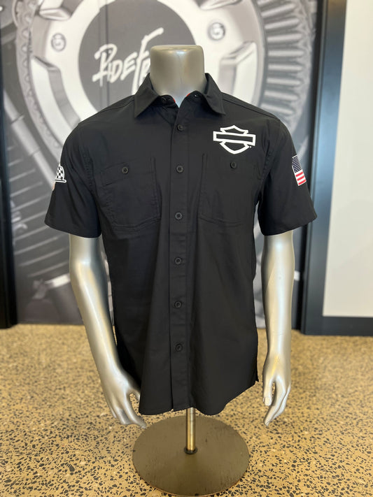 Harley-Davidson® Men's Factory Racing Team Button Up Tee