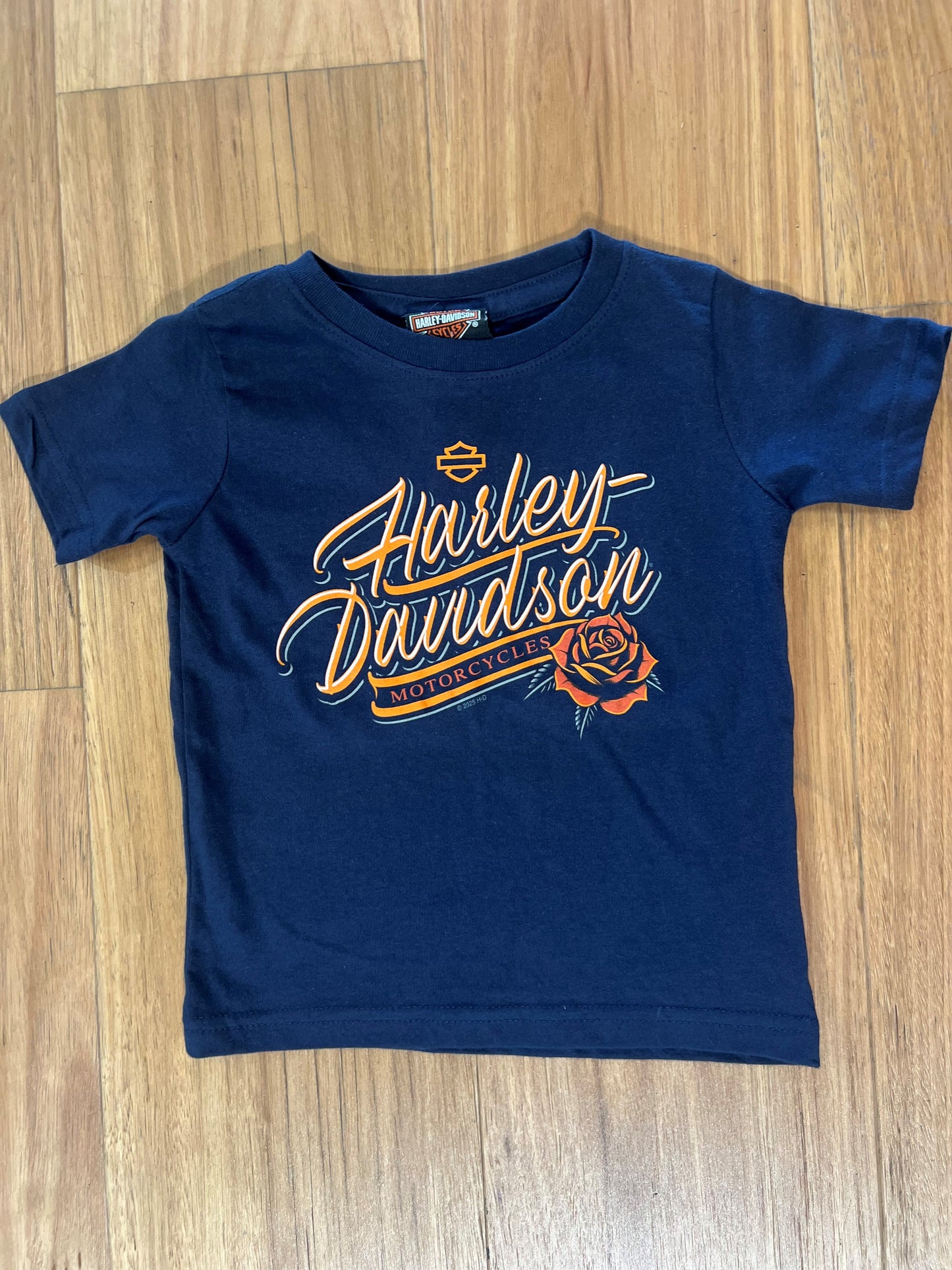 Harley-Davidson® Floret Navy Kids Tee