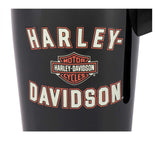 Harley-Davidson® Travel Mug, Bar & Shield Double-Wall Stainless Steel w/ Handle