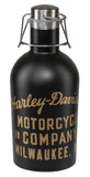 Harley-Davidson® Stainless Steel 50 oz. Growler Set w/ Two 16 oz. Pint Glasses