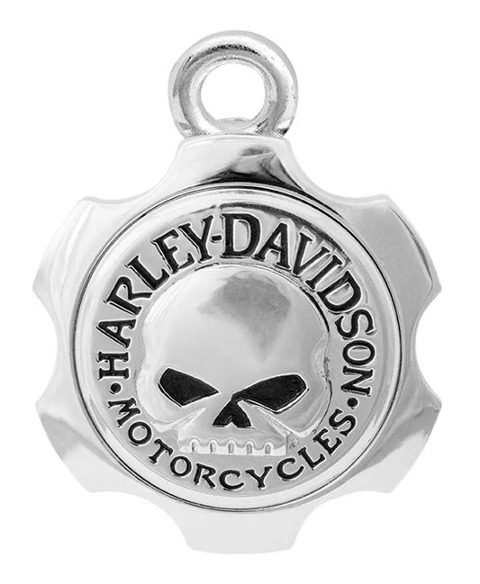 Harley-Davidson® Silver-Tone Axle Skull Ride Bell