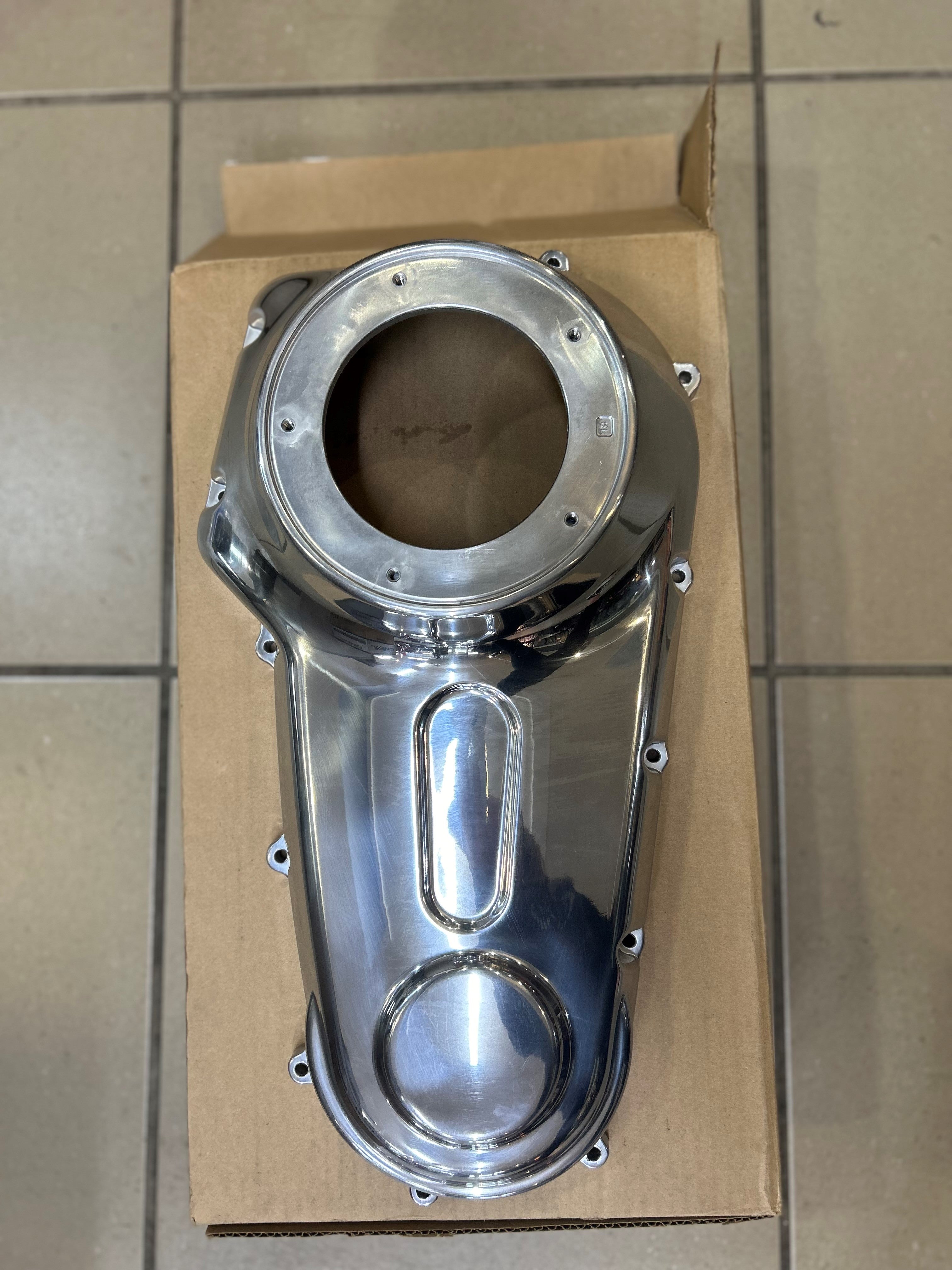 Harley Davidson Polished Primary Cover Dyna Softail Bundaberg Harley Davidson