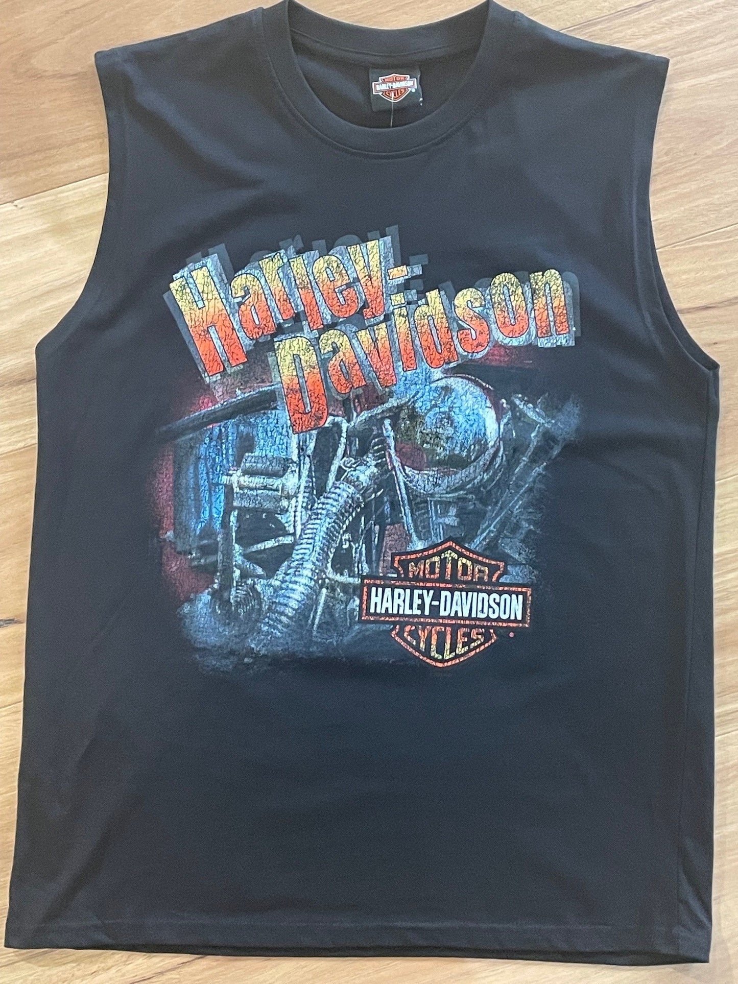 Harley-Davidson® Men's Black Rumble Muscle Tee