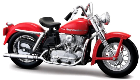 Harley-Davidson® 1:18 1952 K MODEL Red Motorcycle Series 45