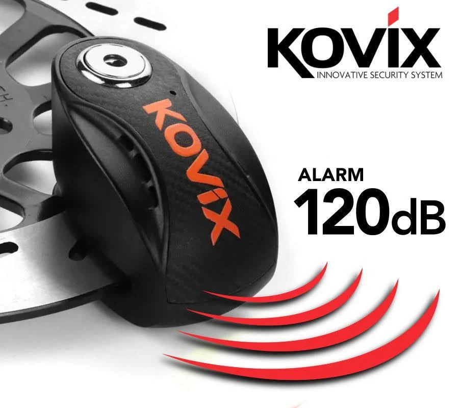 Kovix Alarm Disc Lock Black