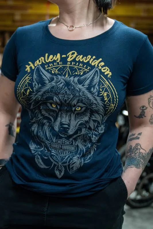 Harley-Davidson® Women's Tranquility Midnight Tee