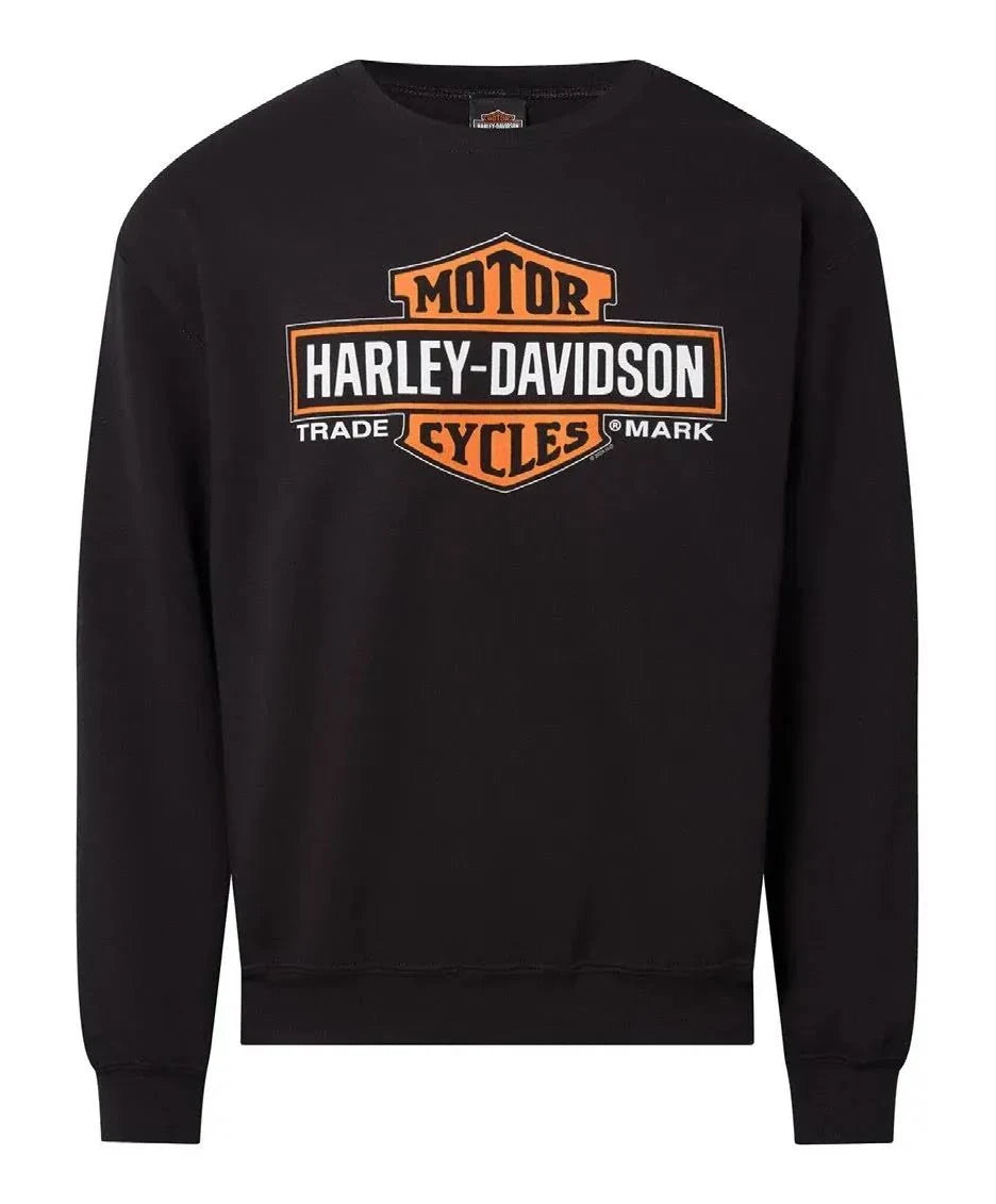 Harley-Davidson®  Men's Elongated Crew Jumper