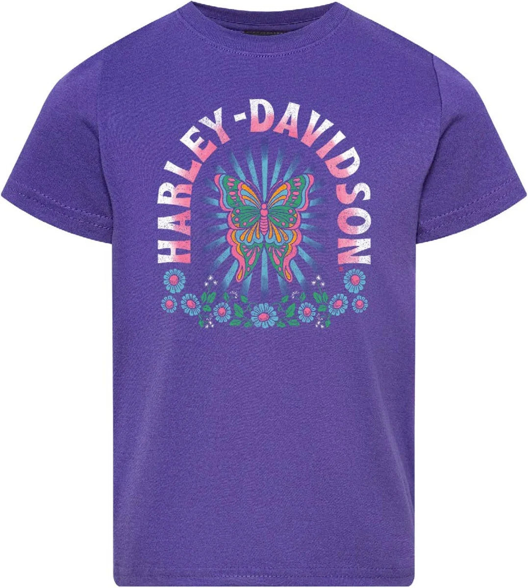 Harley-Davidson® Chrysalis Purple Kids Tee