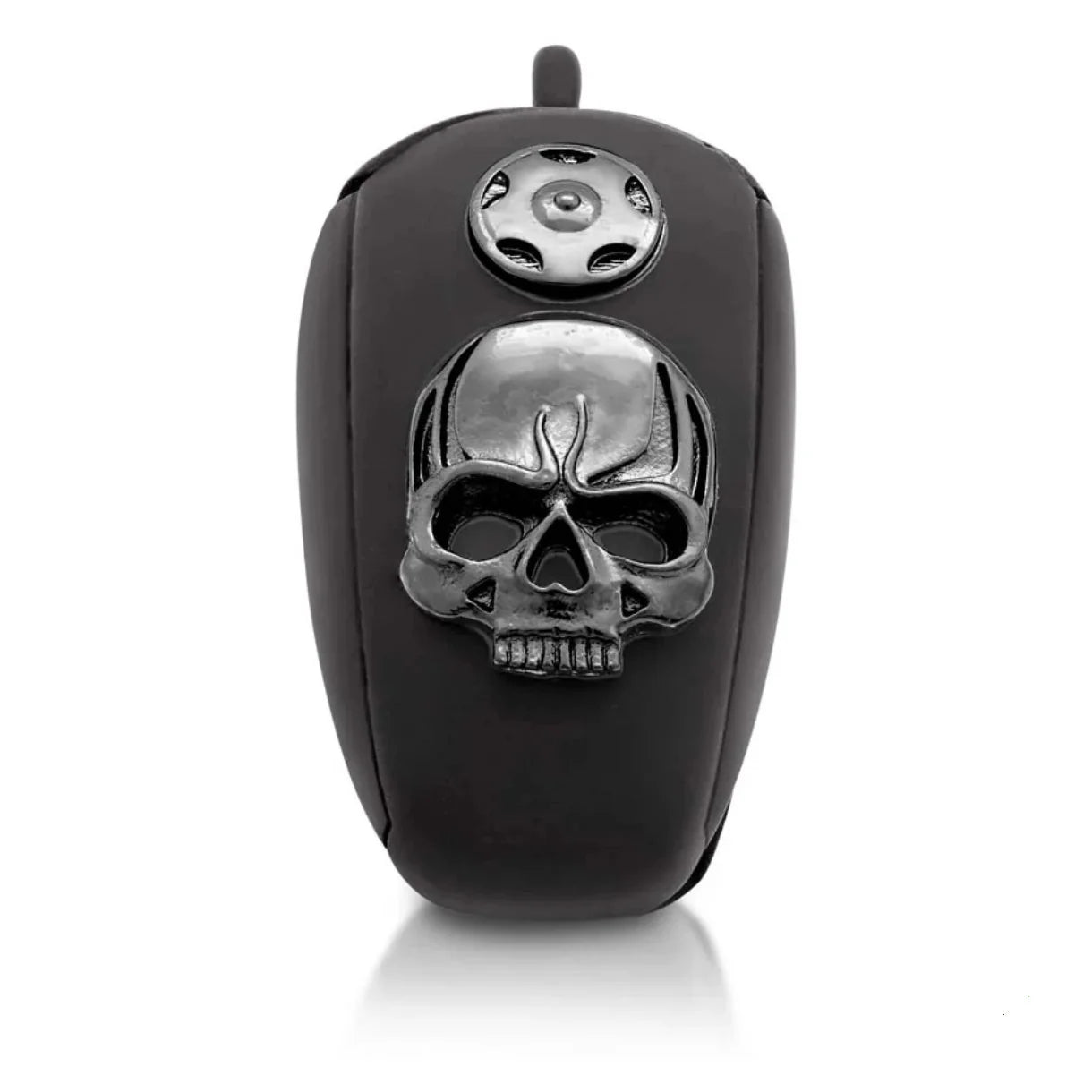 Black Fuel Tank with Skull Ride Bell