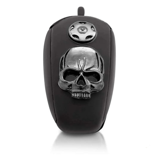 Black Fuel Tank with Skull Ride Bell