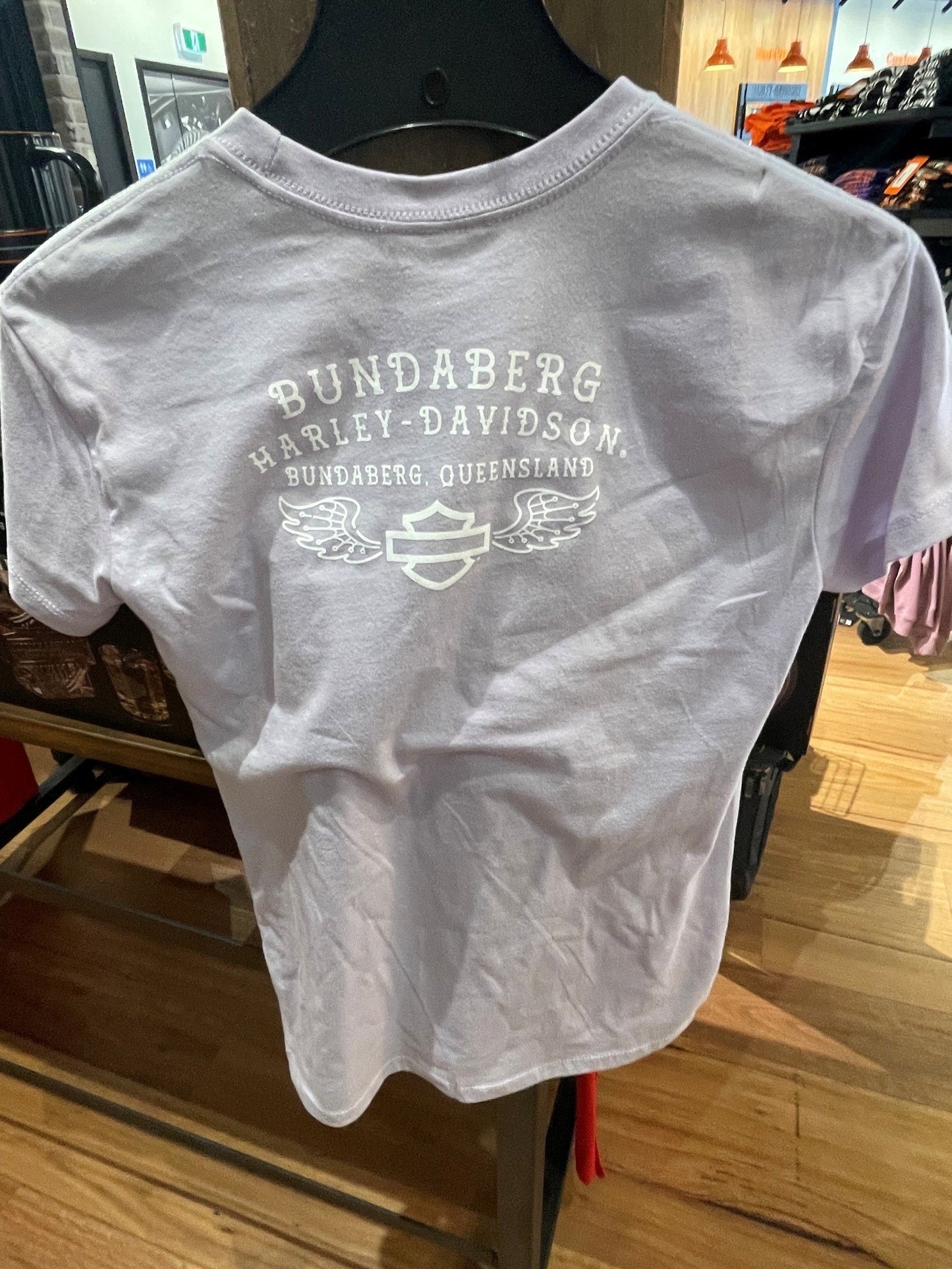 Harley-Davidson® Women's Angel-Lavender Tee