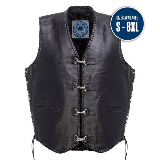 Johnny Reb Men's Capricorn Leather Vest