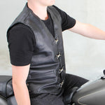 Johnny Reb Men's Capricorn Leather Vest