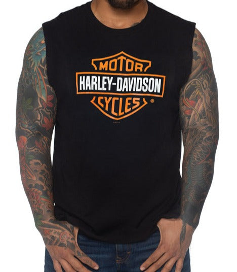 Men's Bar & Shield Muscle Tee
