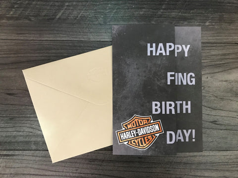 Happy F-Ing B-Day - Birthday Card