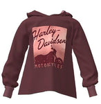 Harley-Davidson® Girls' Fleece Pullover Hoodie