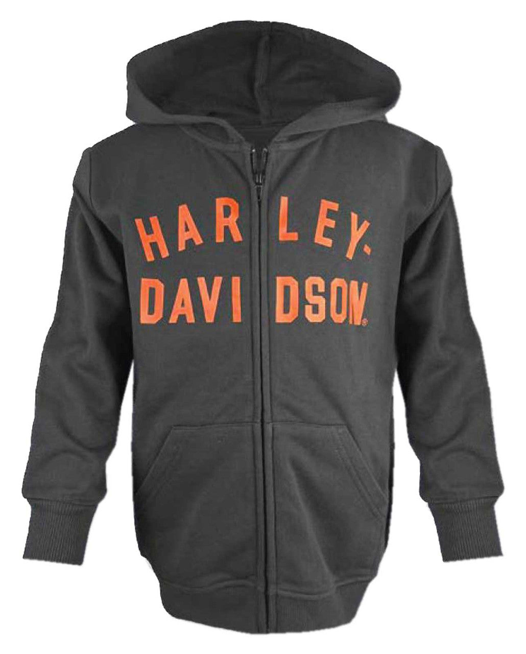 Harley-Davidson® Boys' Eagle Zip Up Hoodie - Black