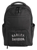 Harley-Davidson® Rugged Twill Water-Resistant Polyester Backpack - Black