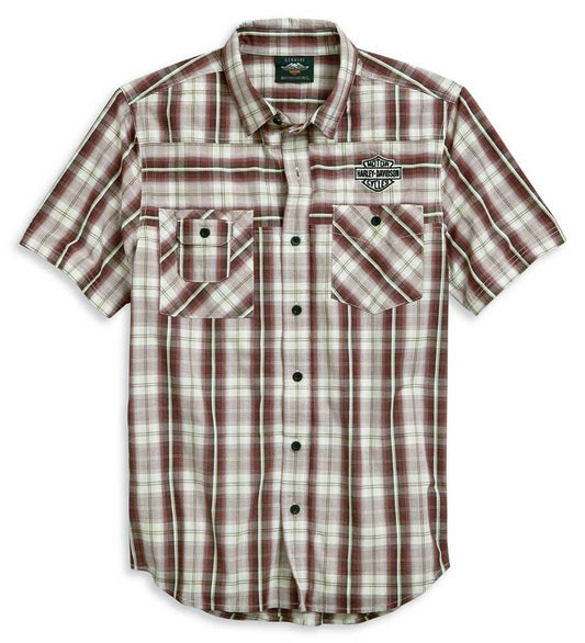 Harley-Davidson® Men's Embroidered Bar & Shield Shirt