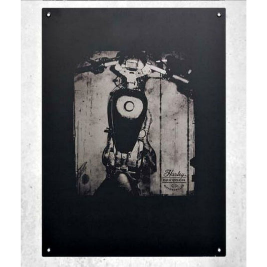 Harley-Davidson® Black Label Motorcycle Tin Sign